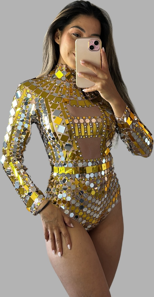 KAILY BODYSUIT GOLD